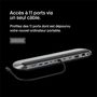 Voir la diapositive 4 : Belkin Station d'accueil USB-C Dock Pro 11 en 1