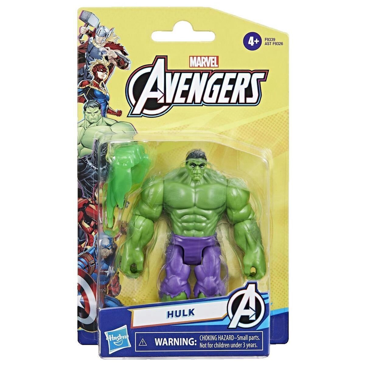 Marvel Figurine Hasbro Avengers Epic Hero Series Hulk Deluxe 10 cm
