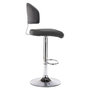 Voir la diapositive 3 : VIDAXL Tabouret de bar Gris Similicuir