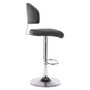 Voir la diapositive 3 : VIDAXL Tabouret de bar Gris Similicuir