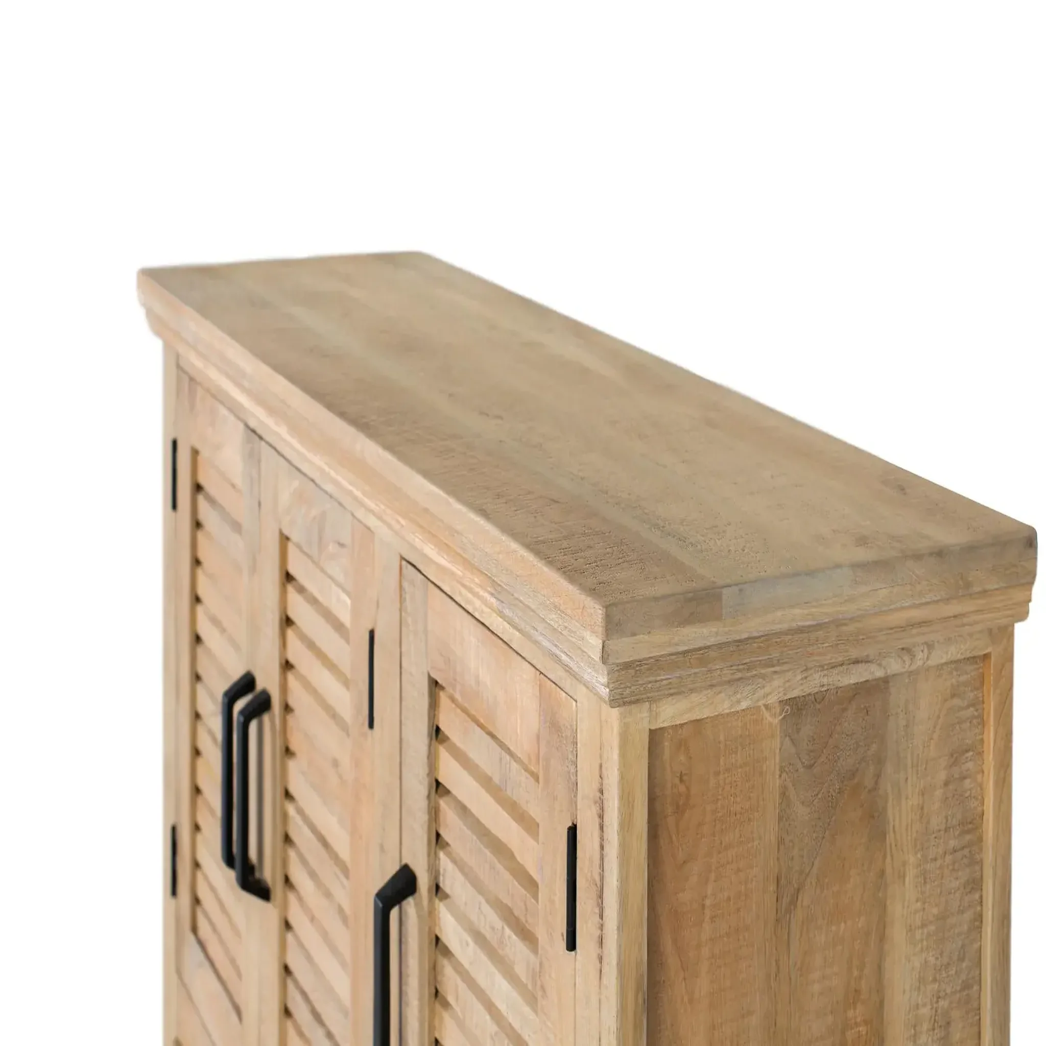 Voir la diapositive 2 : GINER Y COLOMER SL Buffet en bois de manguier 120cm style rustique contemporain