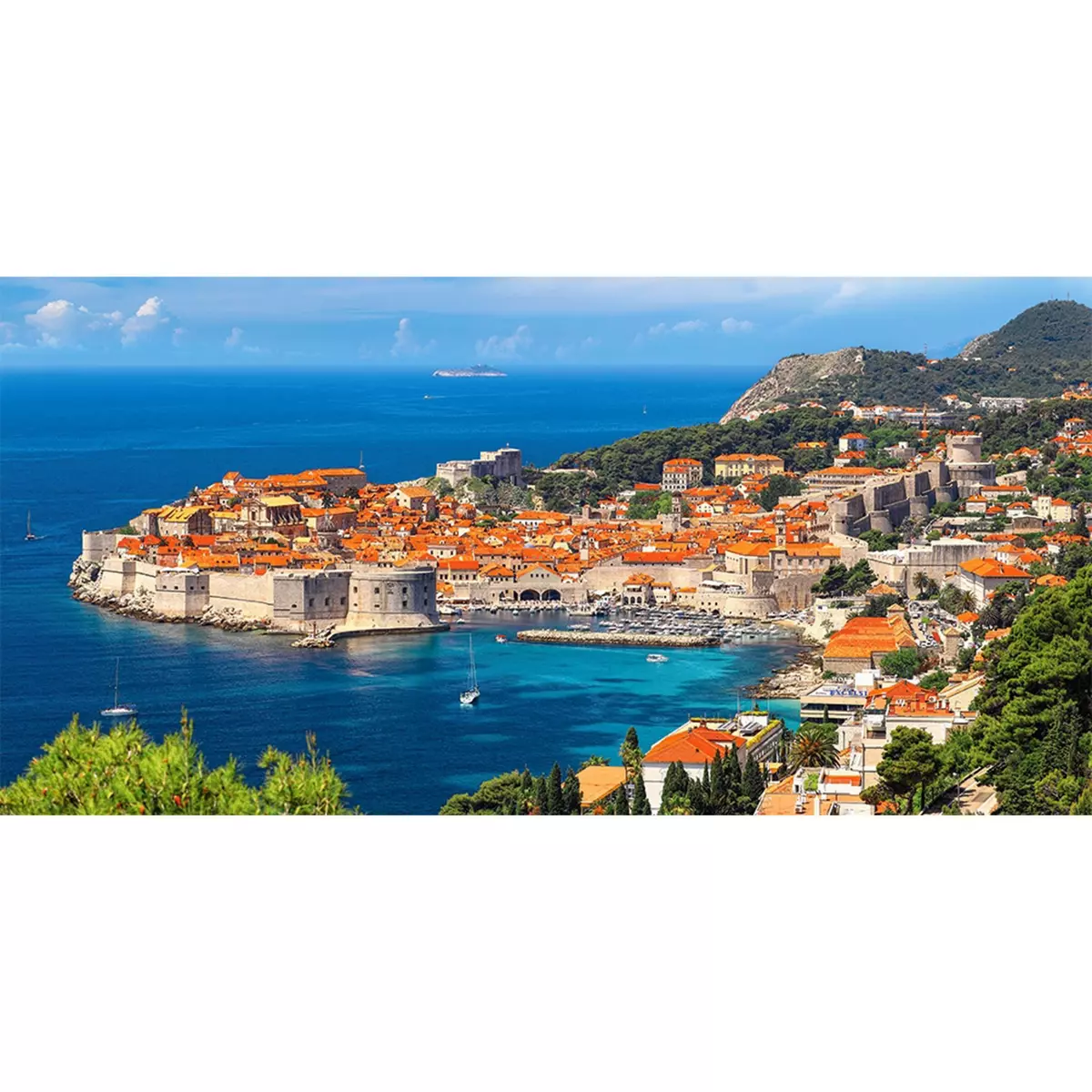 Castorland Puzzle 4000 pièces : Dubrovnik, Croatie