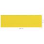 Voir la diapositive 5 : VIDAXL Ecran de balcon Jaune 90x300 cm PEHD