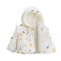 Voir la diapositive 3 : Petit Béguin Doudoune bébé imperméable doublée sherpa avec capuche Bloom