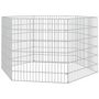 Voir la diapositive 4 : VIDAXL Enclos pour animaux en liberte 6 panneaux 54x60cm fer galvanise
