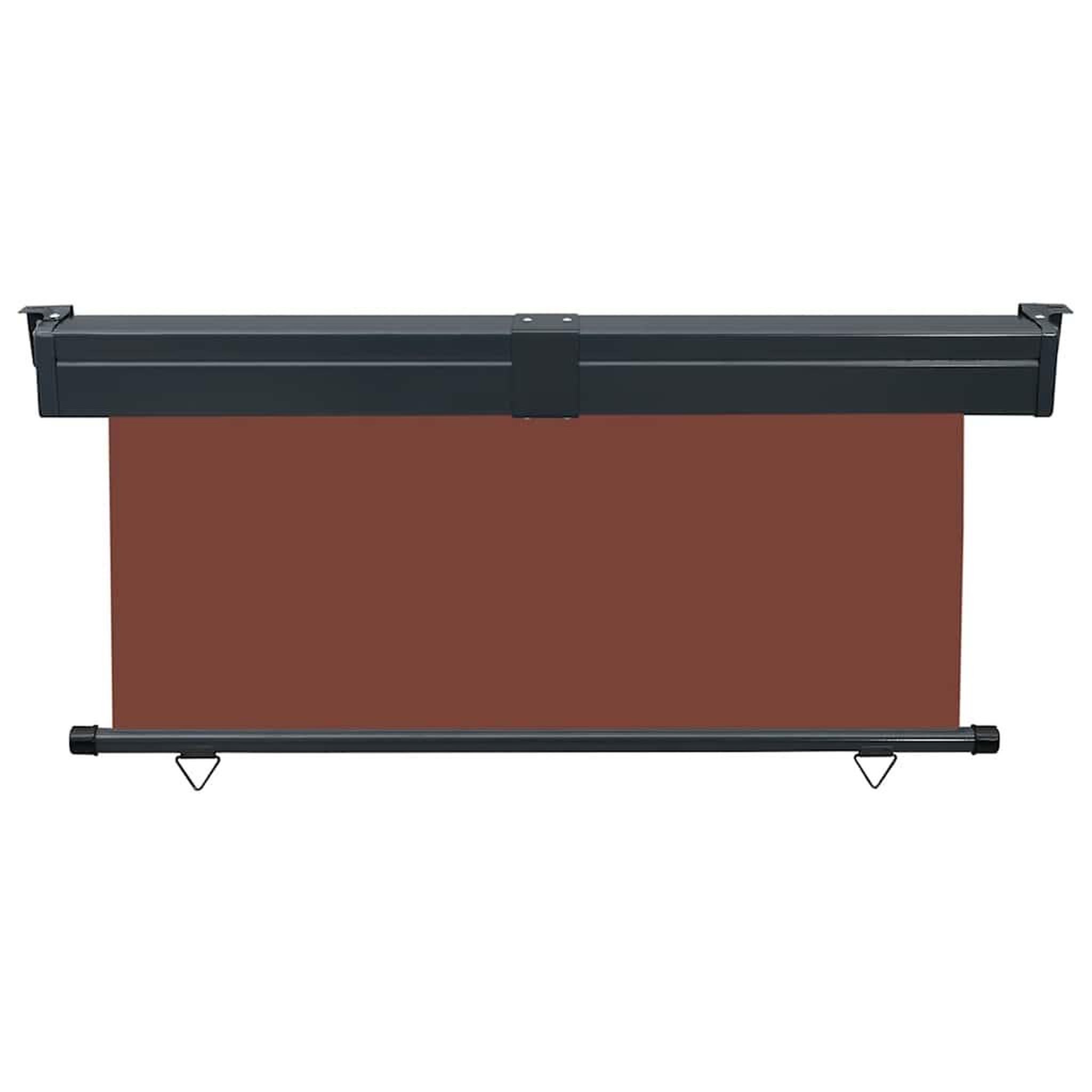 Voir la diapositive 4 : VIDAXL Auvent lateral de balcon 175x250 cm Marron