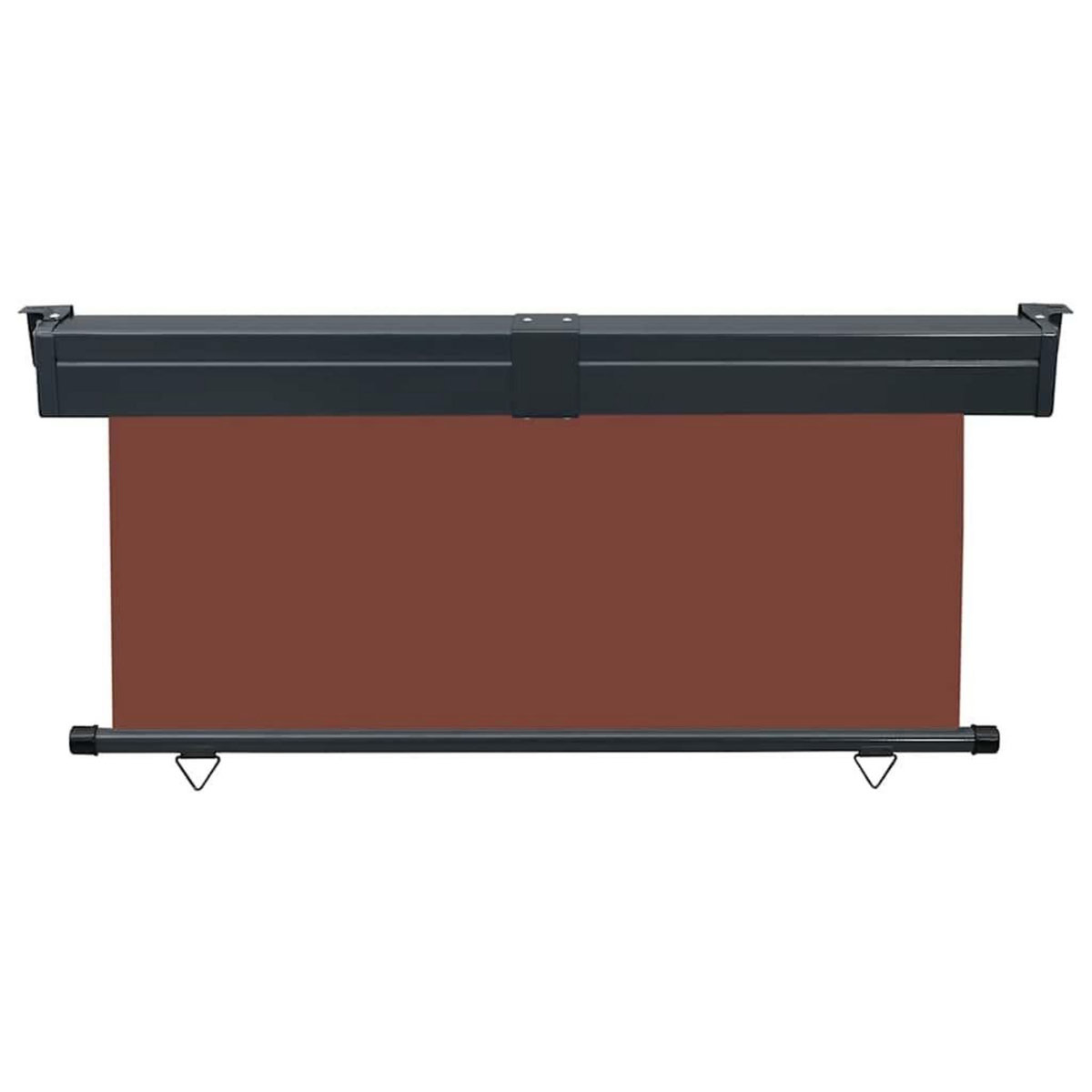 VIDAXL Auvent lateral de balcon 175x250 cm Marron