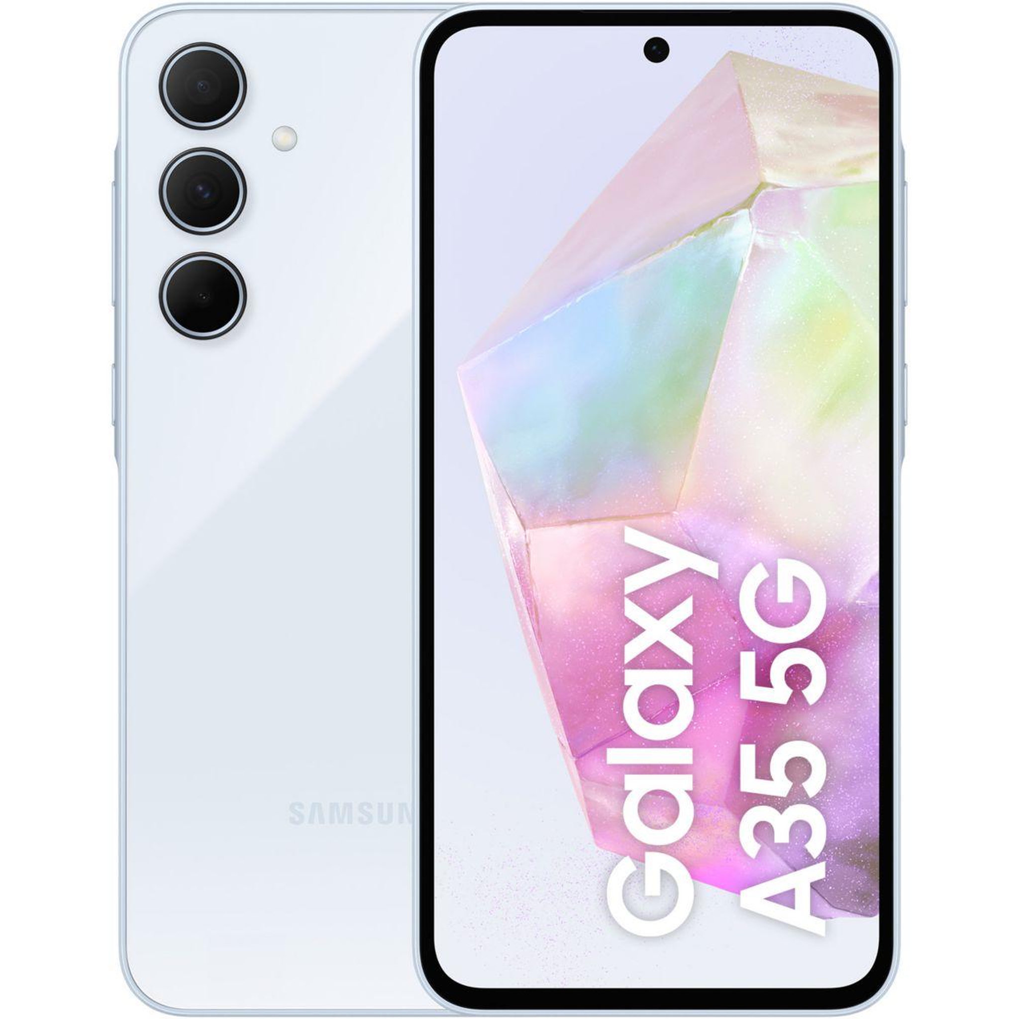 Voir la diapositive 1 : Samsung Smartphone Galaxy A35 Bleu 256Go 5G