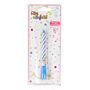 Voir la diapositive 2 : Paris Prix Bougie d'Anniversaire  Musicale  12cm Bleu