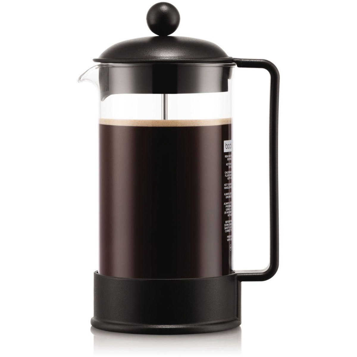 Bodum Cafetière à piston BRAZIL 8 Tasses 1L