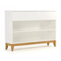 Voir la diapositive 1 : Paris Prix Console 2 Niches & 1 Tiroir  Blanco  120cm Blanc