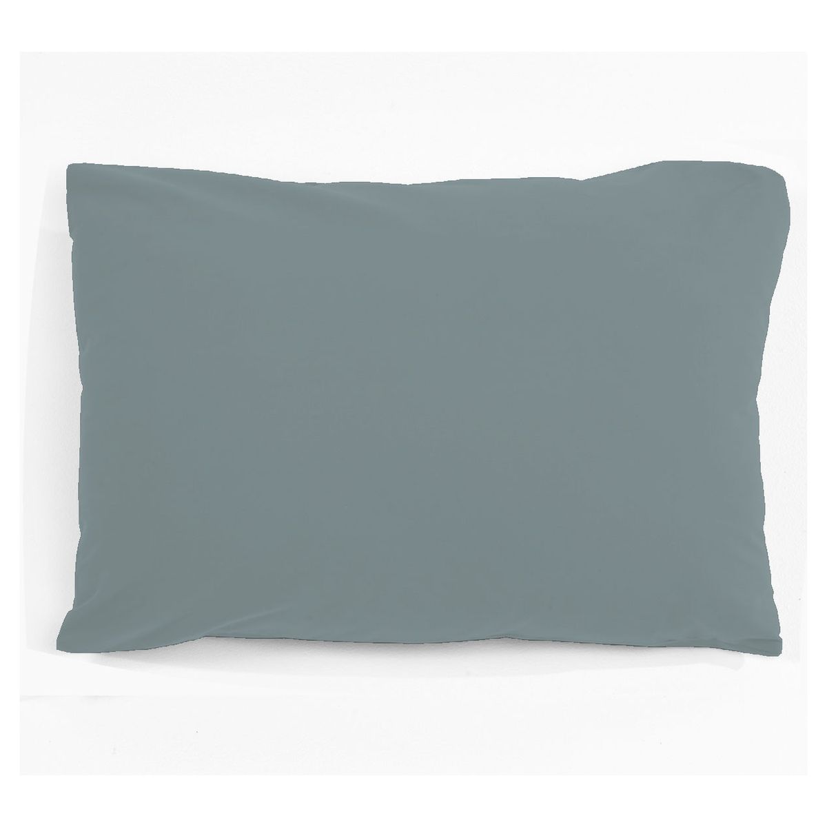 Taie d'oreiller unie en coton 51 fils 