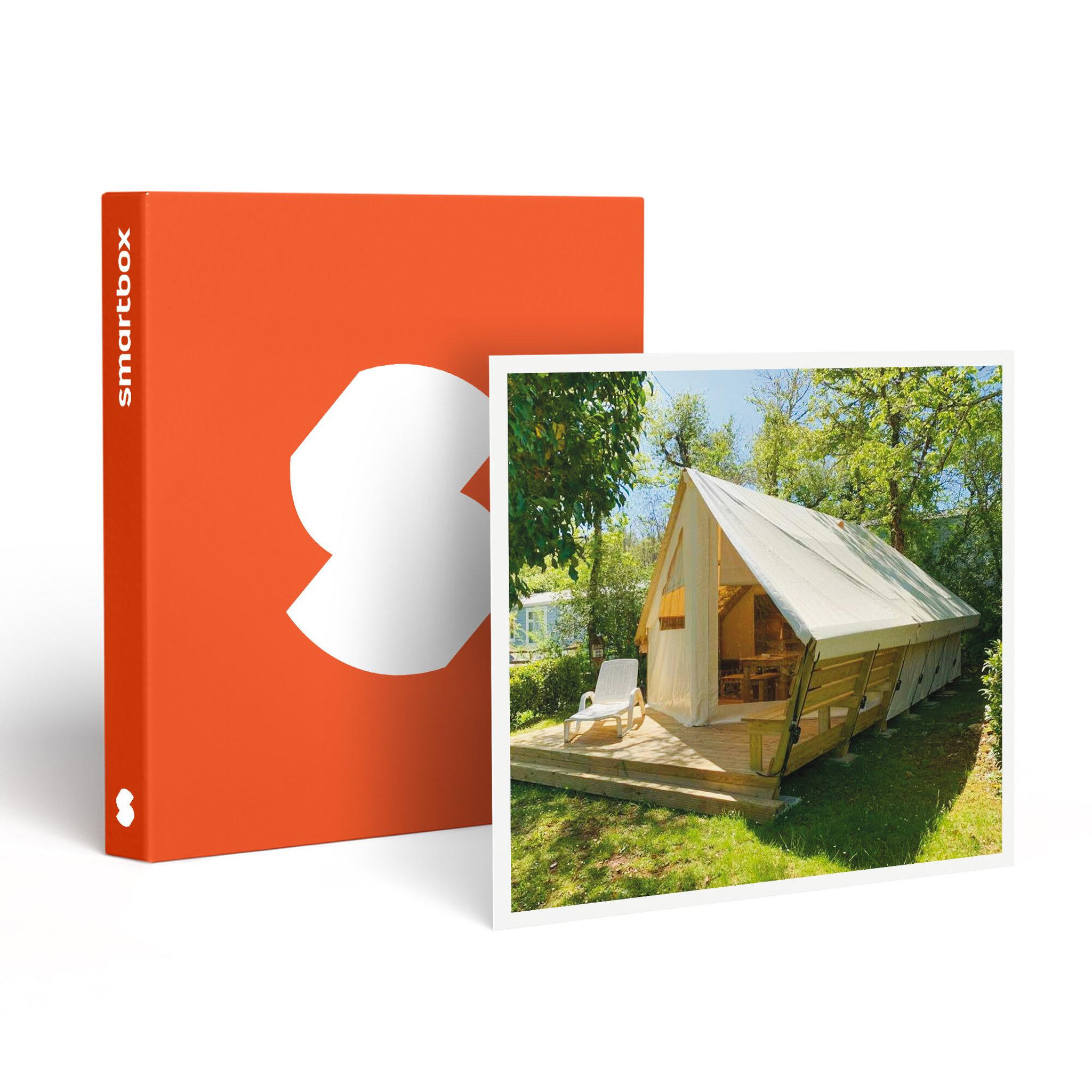 Smartbox 3 jours insolites en lodge en famille près des sables-d'olonne en camping 3* - coffret cadeau séjour