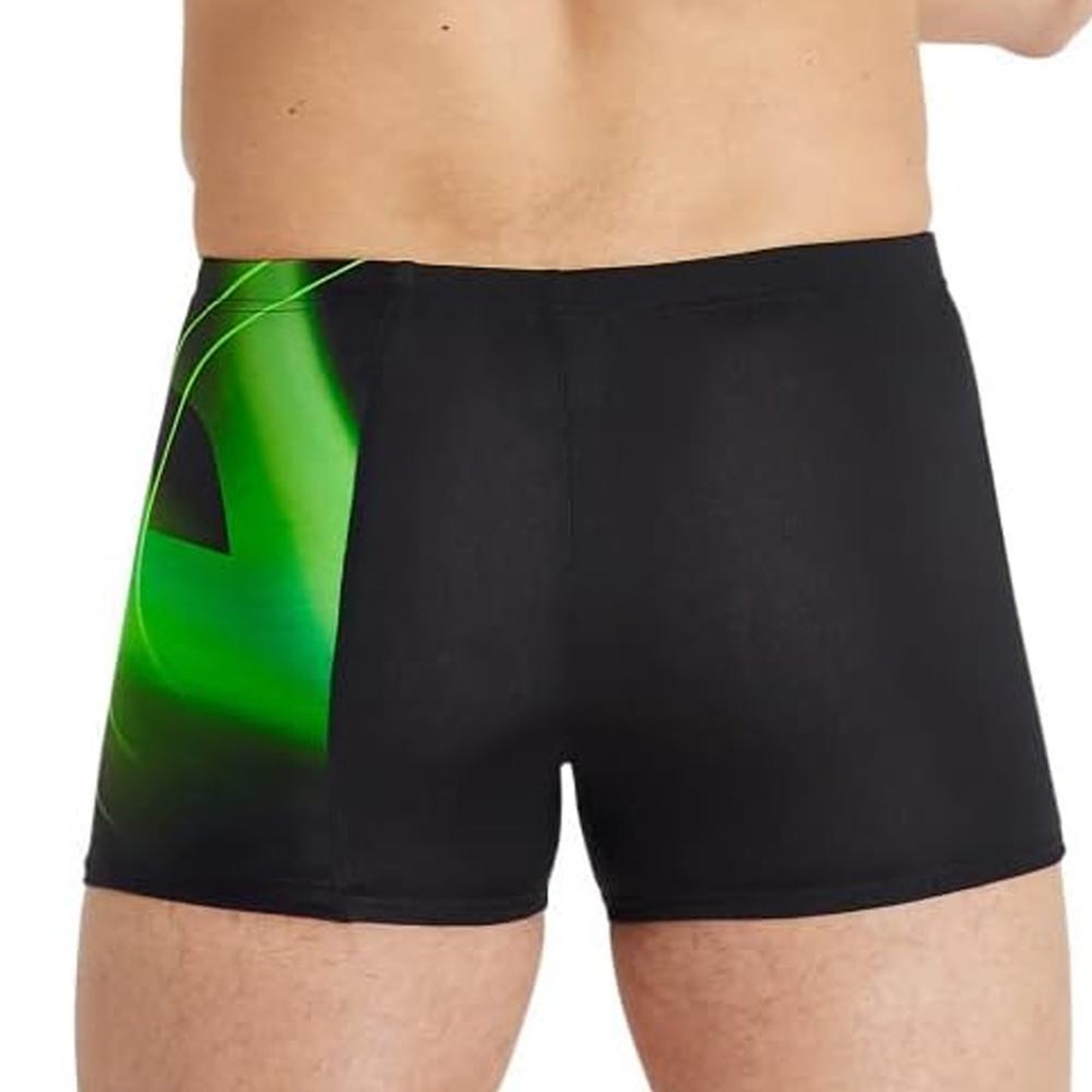 Voir la diapositive 2 : ARENA Boxer de bain Noir/ Homme Arena Swishort
