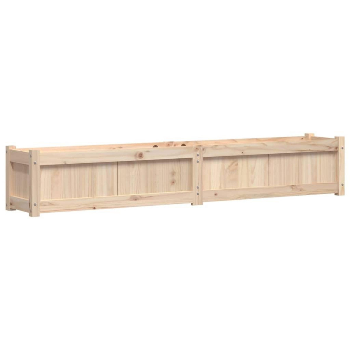 VIDAXL Jardiniere 180x31x31 cm bois de pin massif