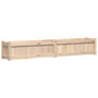 Voir la diapositive 2 : VIDAXL Jardiniere 180x31x31 cm bois de pin massif