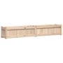 Voir la diapositive 2 : VIDAXL Jardiniere 180x31x31 cm bois de pin massif