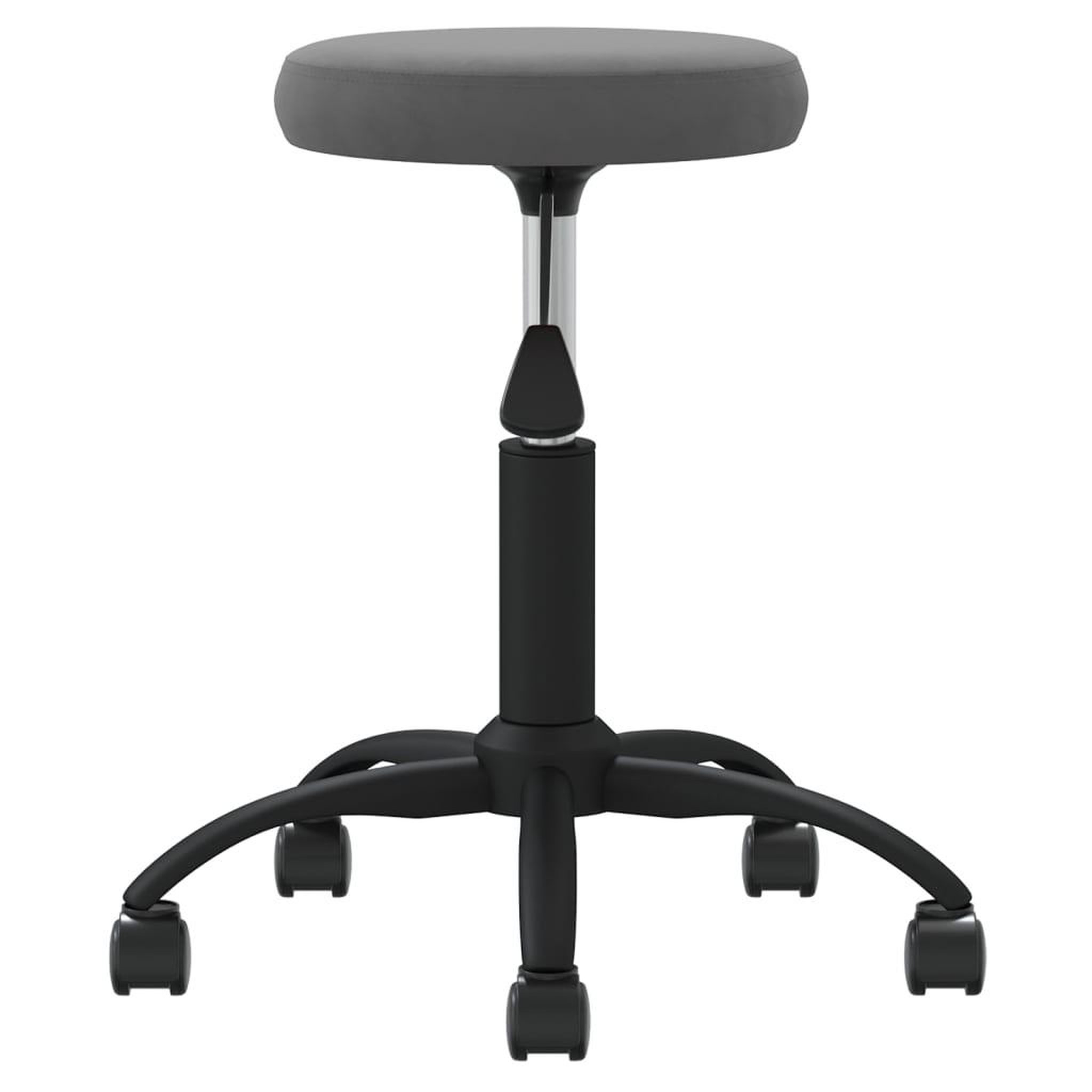 Voir la diapositive 3 : VIDAXL Chaise de salle a manger Gris fonce Velours