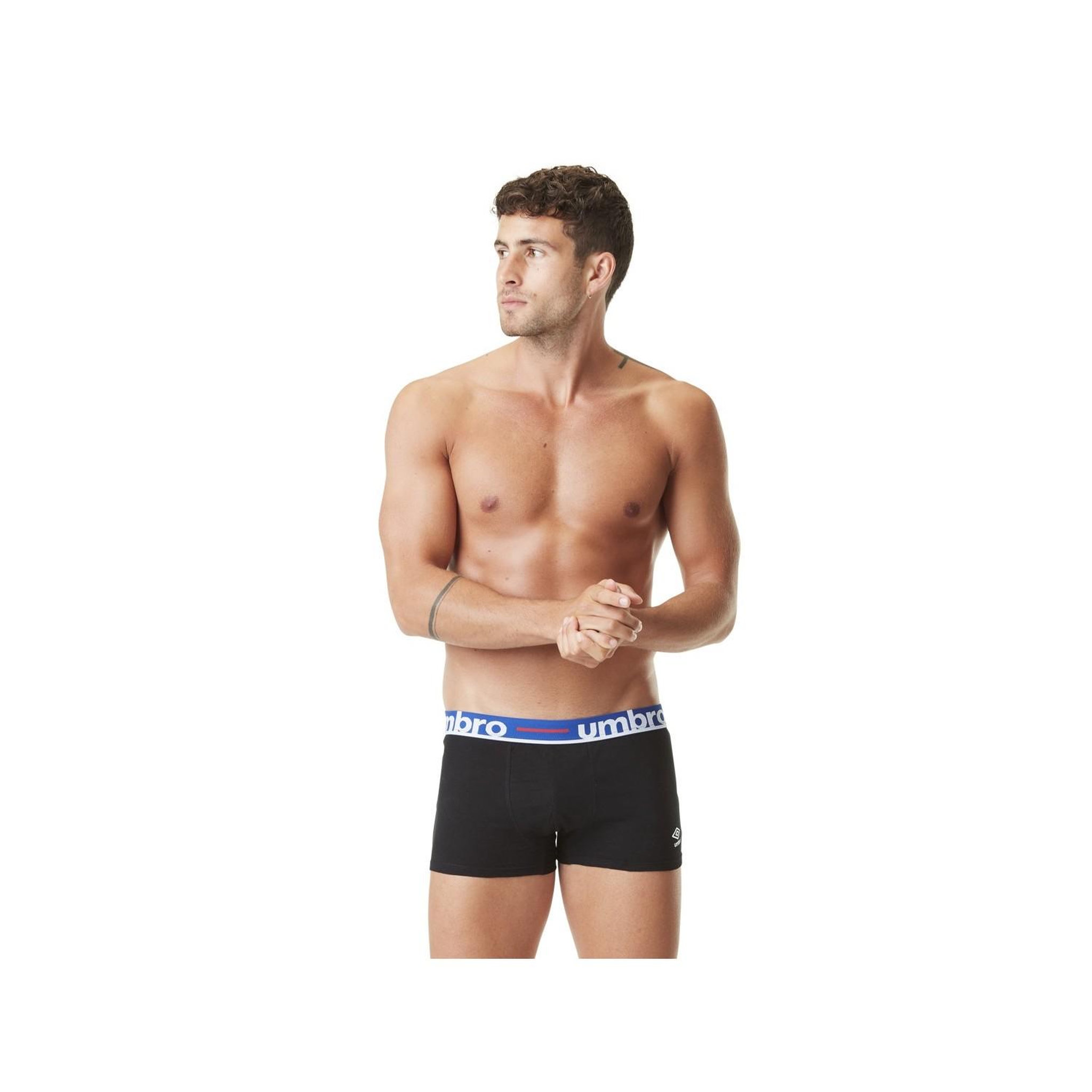 Voir la diapositive 6 : UMBRO Pack Surprise de 5 Boxers homme 100% Coton