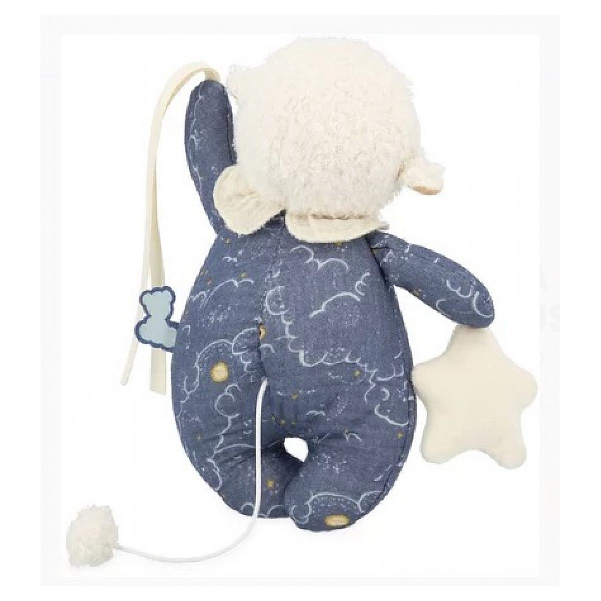 Voir la diapositive 3 : Kaloo Ma peluche nomade mouton eveille musical