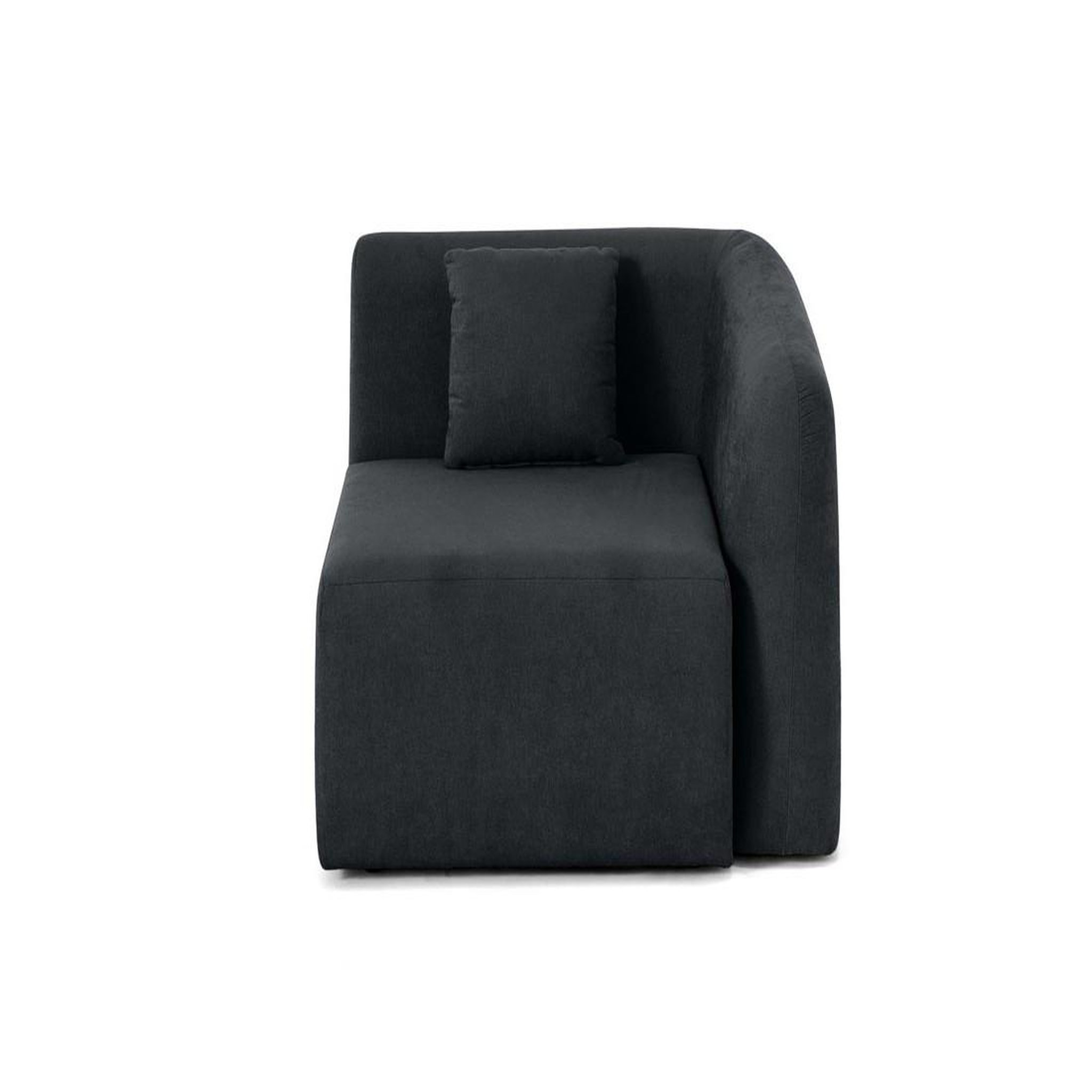 Voir la diapositive 1 : LISA DESIGN Ikare - module d'assise d'angle droit - en tissu