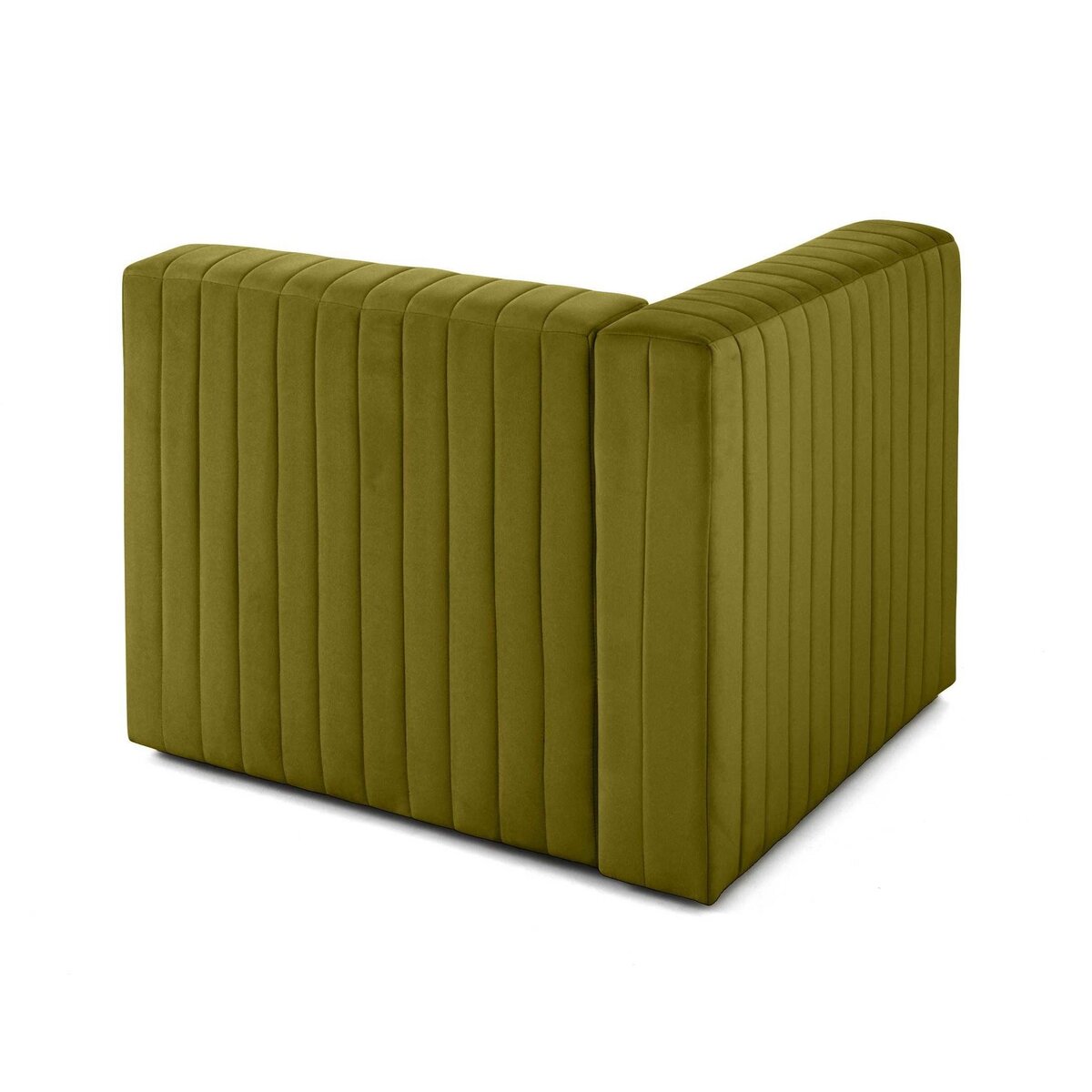 LISA DESIGN Nova - module d'assise gauche - en velours