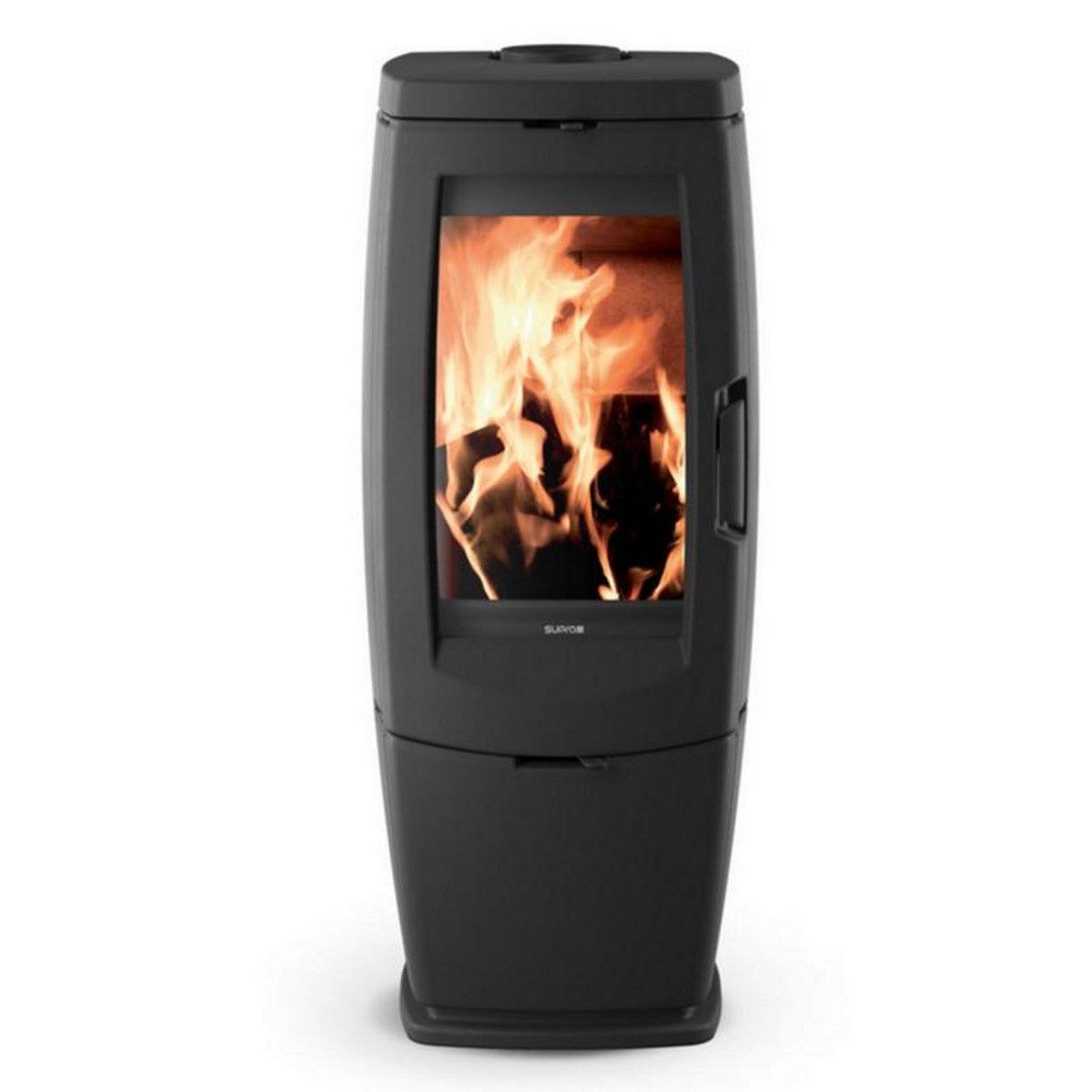 Supra Poêle à bois fonte 10kw noir - 117322