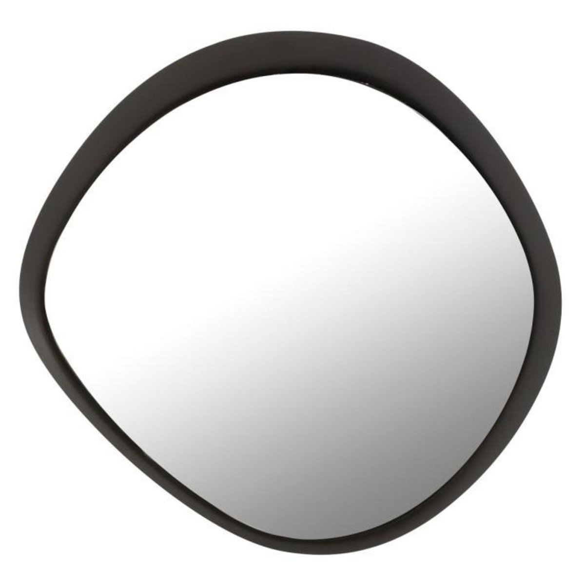 Paris Prix Miroir Mural en Métal  Lorenzo  60cm Noir