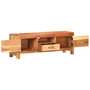 Voir la diapositive 2 : VIDAXL Meuble TV 116x30x40 cm Bois d'acacia massif