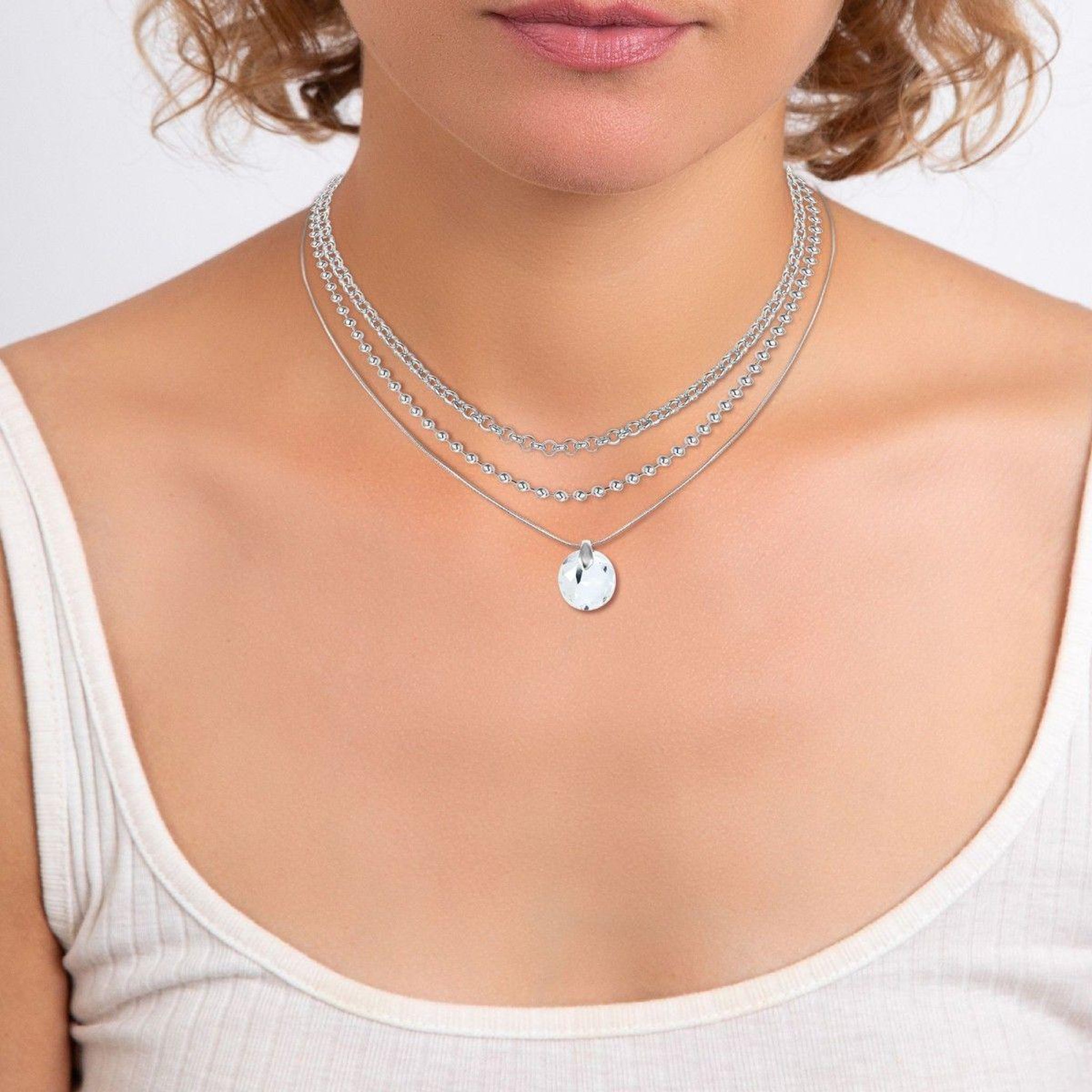 Voir la diapositive 2 : SC CRYSTAL Set de 3 colliers par SC Crystal®
