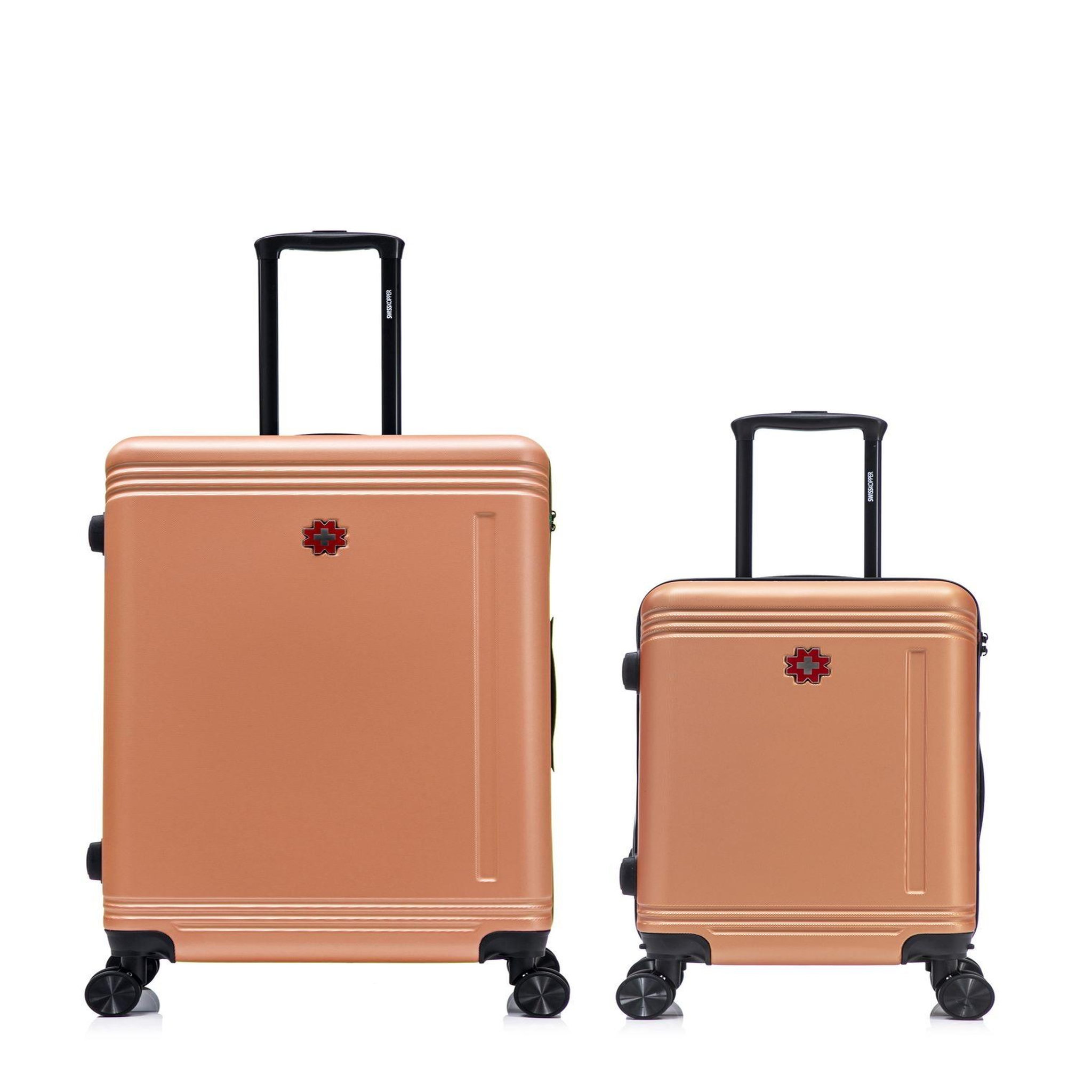 SWISS KOPPER Lot de 2 Valises Rigides Grand Format et Cabine GSTAAD