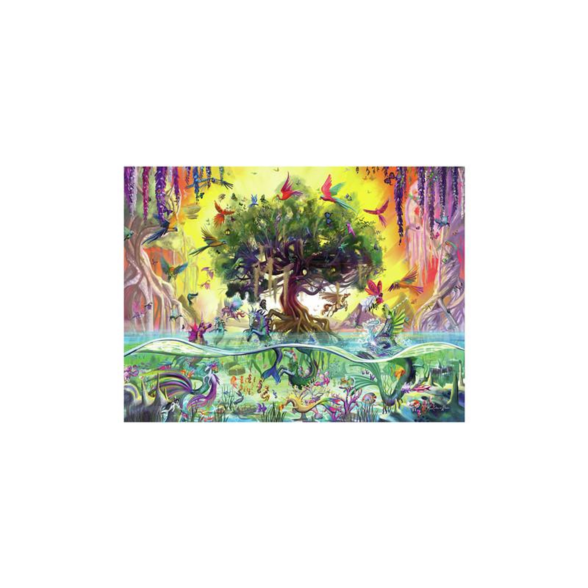 Voir la diapositive 2 : RAVENSBURGER Ravensburger - Jigsaw puzzle Das Einhorn Aus Dem See U. S. Freunde, 1500 pcs. 12000798 2