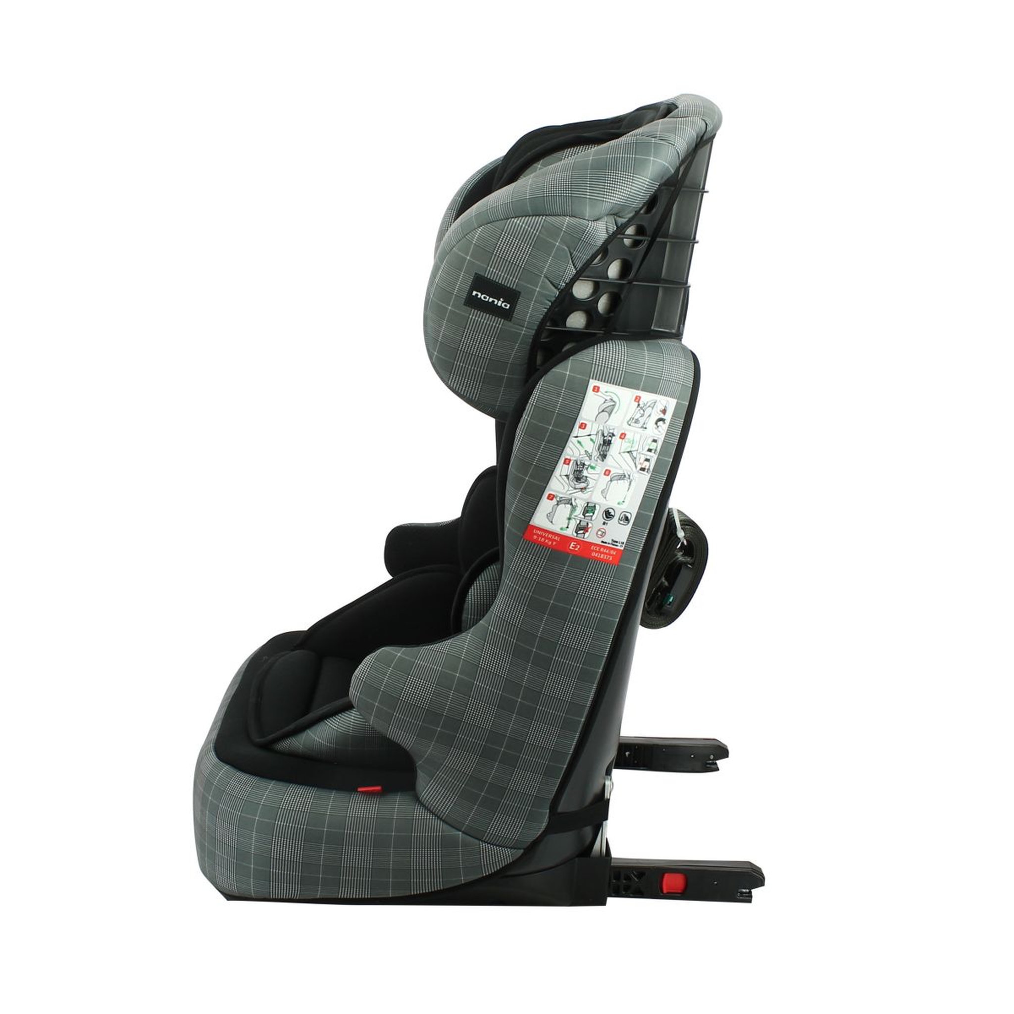 Voir la diapositive 3 : NANIA Siège auto isofix groupe 1/2/3 RACER Nania London