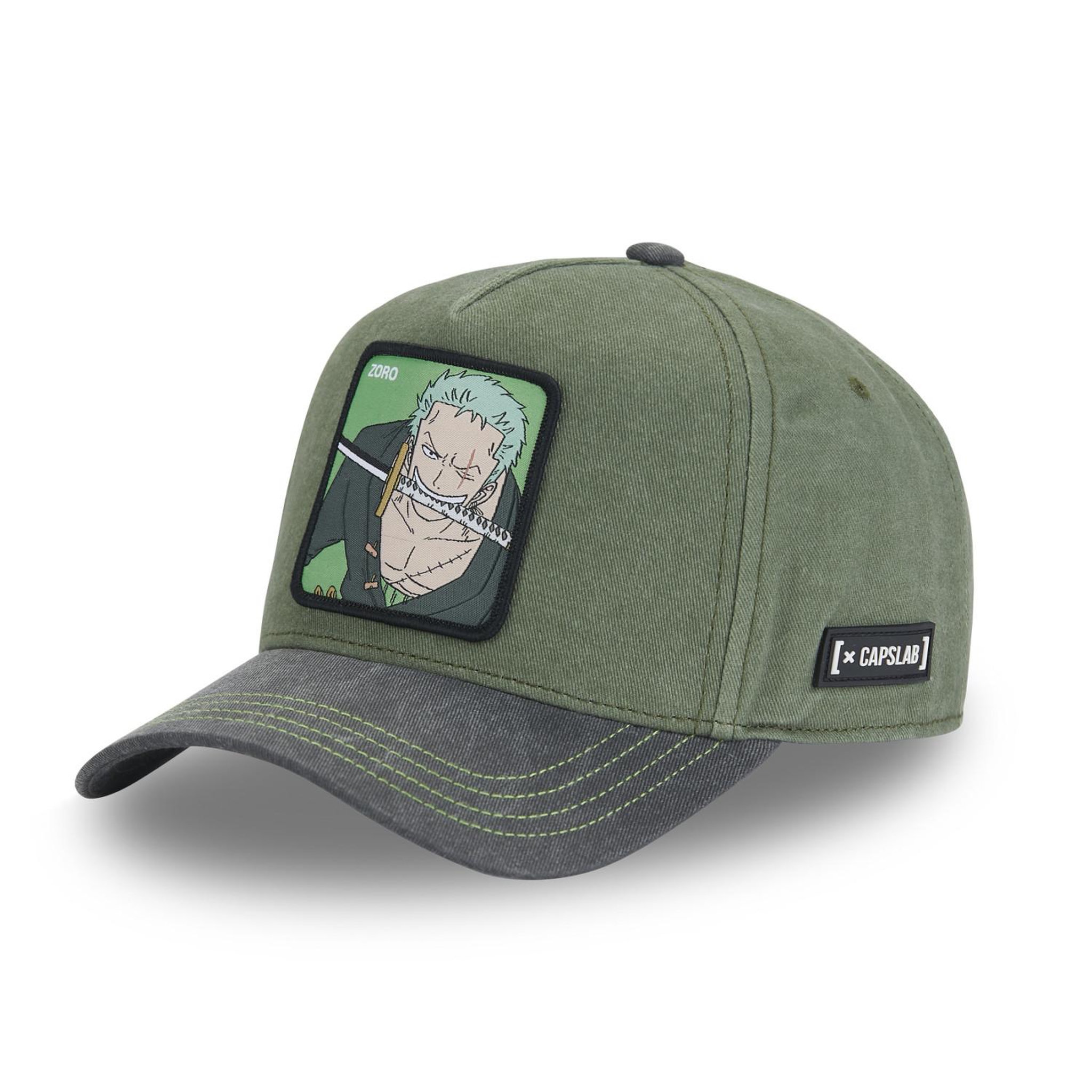 Voir la diapositive 1 : CAPSLAB Casquette trucker One Piece Zoro