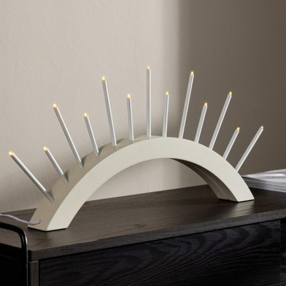 Paris Prix Chandelier à LED  Bjornrike  55cm Beige