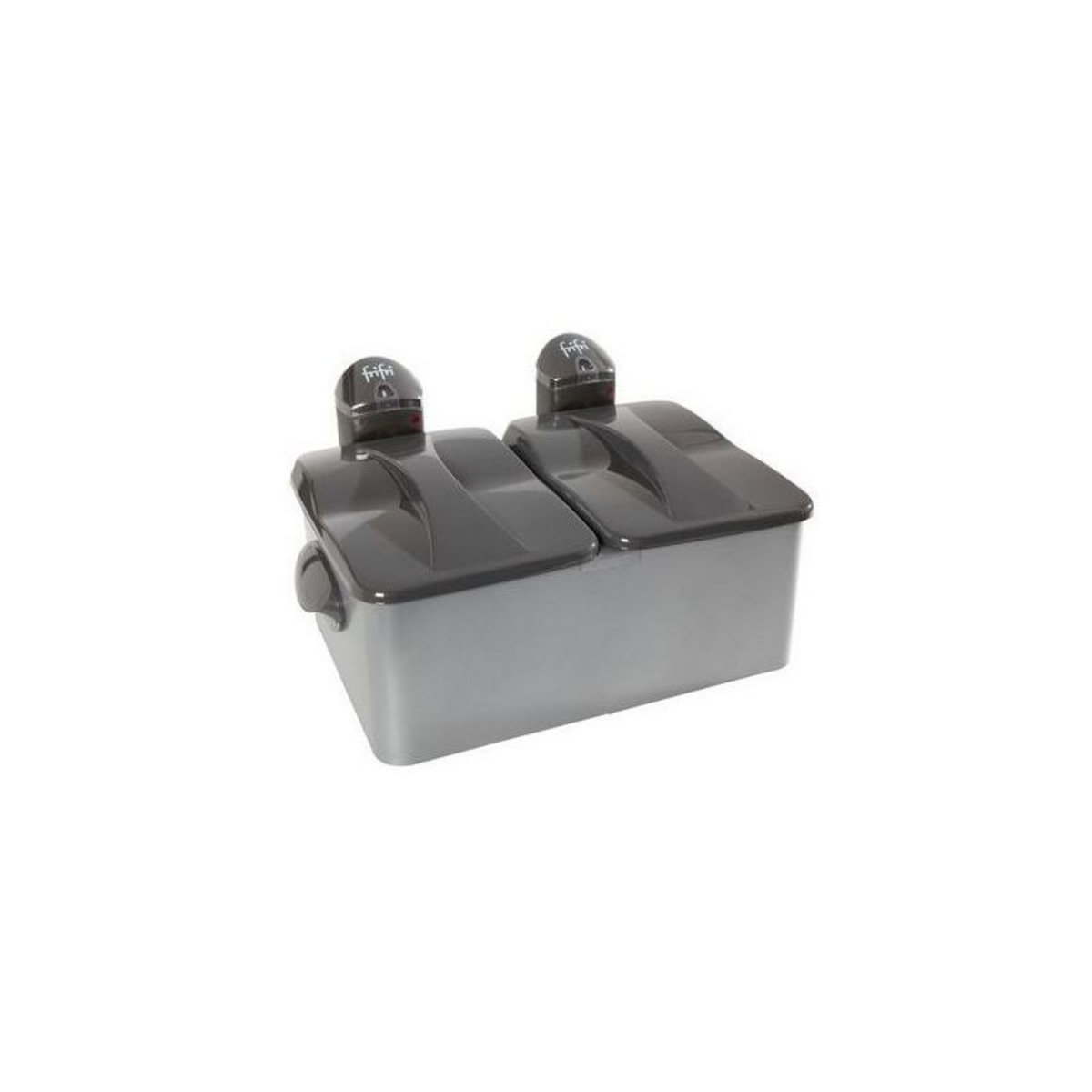 FRIFRI Friteuse FI.1998 Double Cuve 3.5 L + 4.5 L 2 X 3200 W