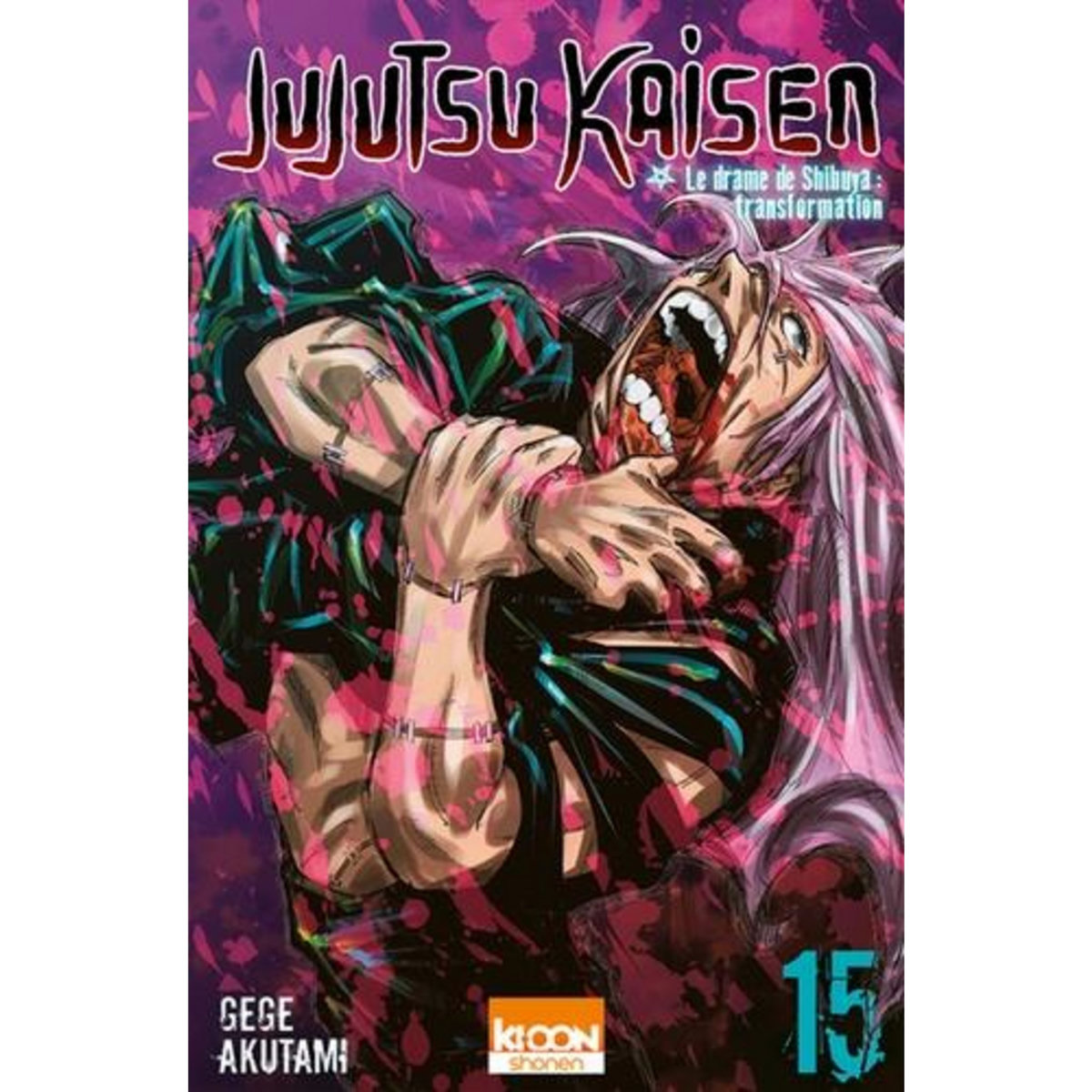 JUJUTSU KAISEN TOME 15 : LE DRAME DE SHIBUYA : TRANSFORMATION, Akutami Gege