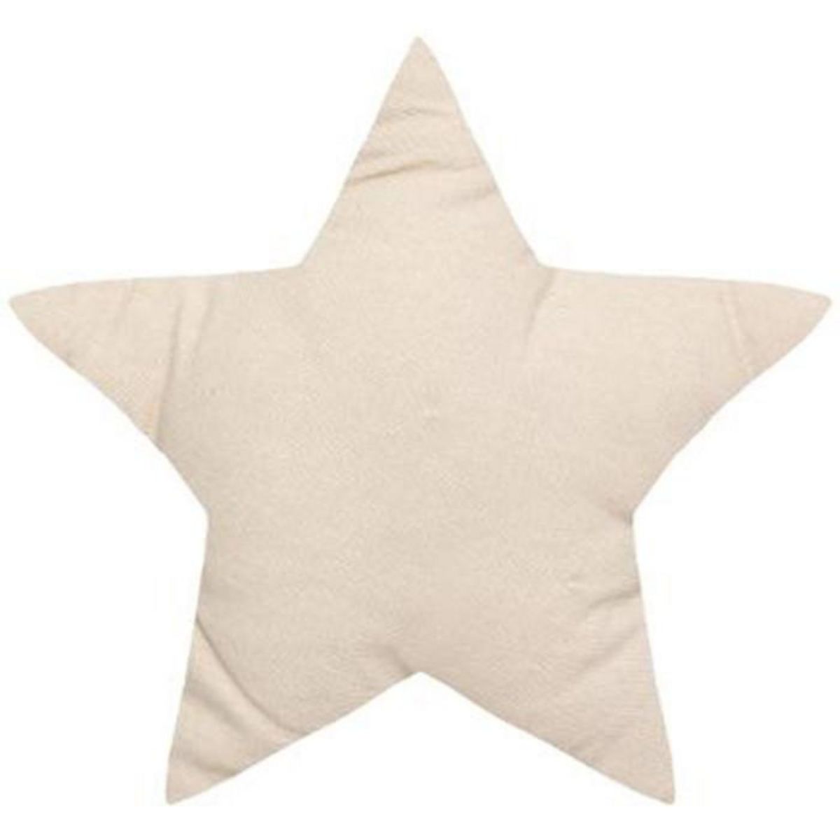 Atmosphera Kids Coussin Enfant  Berlingot Étoile  40x40cm Beige