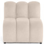 Voir la diapositive 1 : LISA DESIGN Debbie - module d'assise en tissu texturé