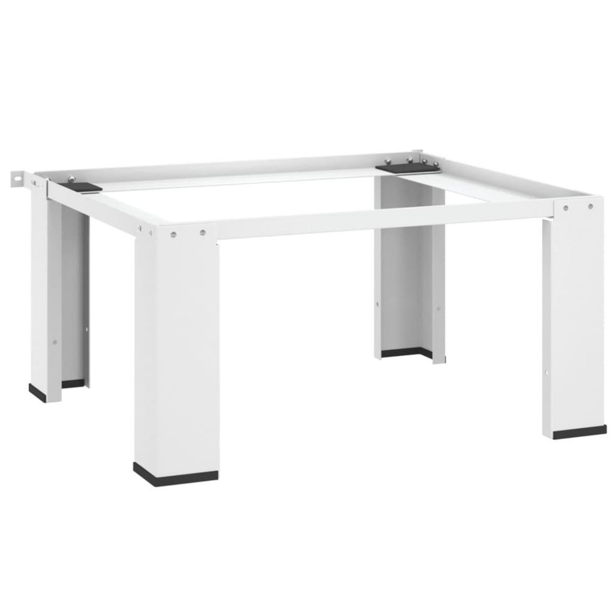 VIDAXL Socle pour machine a laver Blanc