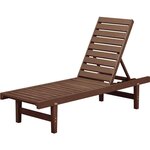 Habitat et Jardin Bain de Soleil en bois  Rawai  - Marron