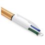 Voir la diapositive 5 : BIC Lot de 3 stylos bille rétractables 4 couleurs pointe moyenne bleu/noir/rouge/vert coffret champagne