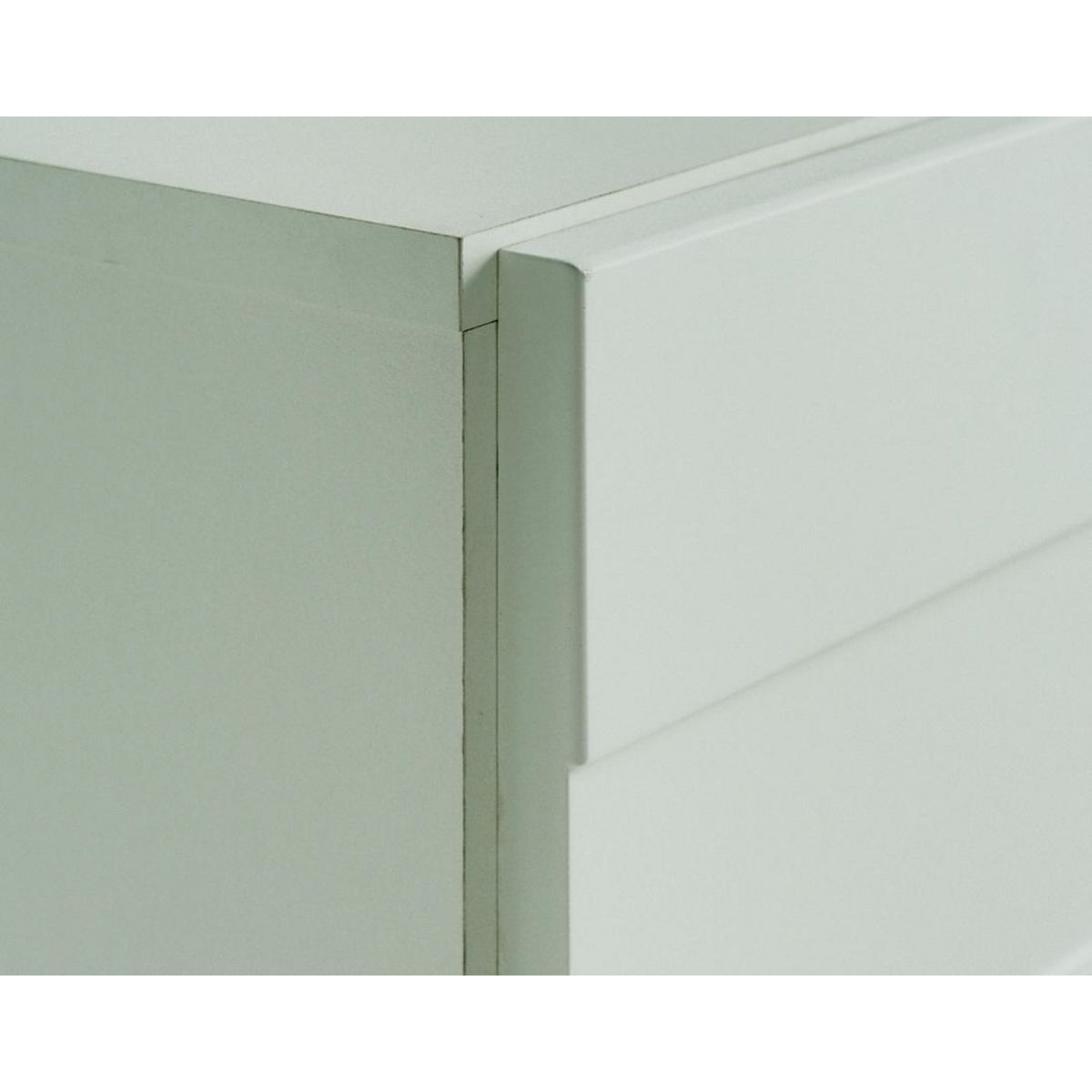 BEST MOBILIER Sofia - meuble tv - vert sauge mat - 165 cm