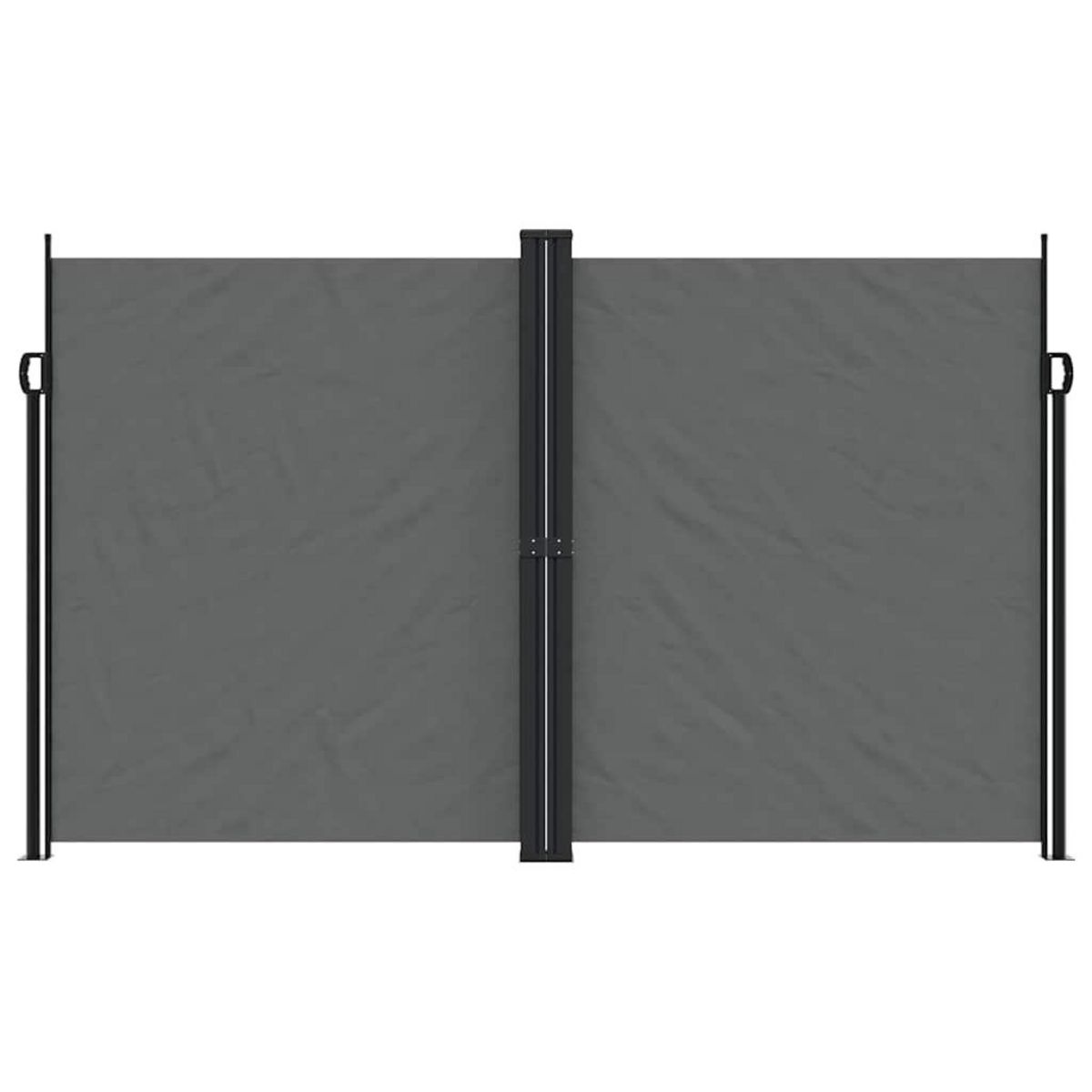 VIDAXL Auvent lateral retractable anthracite 200x1000 cm