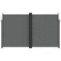Voir la diapositive 3 : VIDAXL Auvent lateral retractable anthracite 200x1000 cm