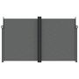 Voir la diapositive 3 : VIDAXL Auvent lateral retractable anthracite 200x1000 cm
