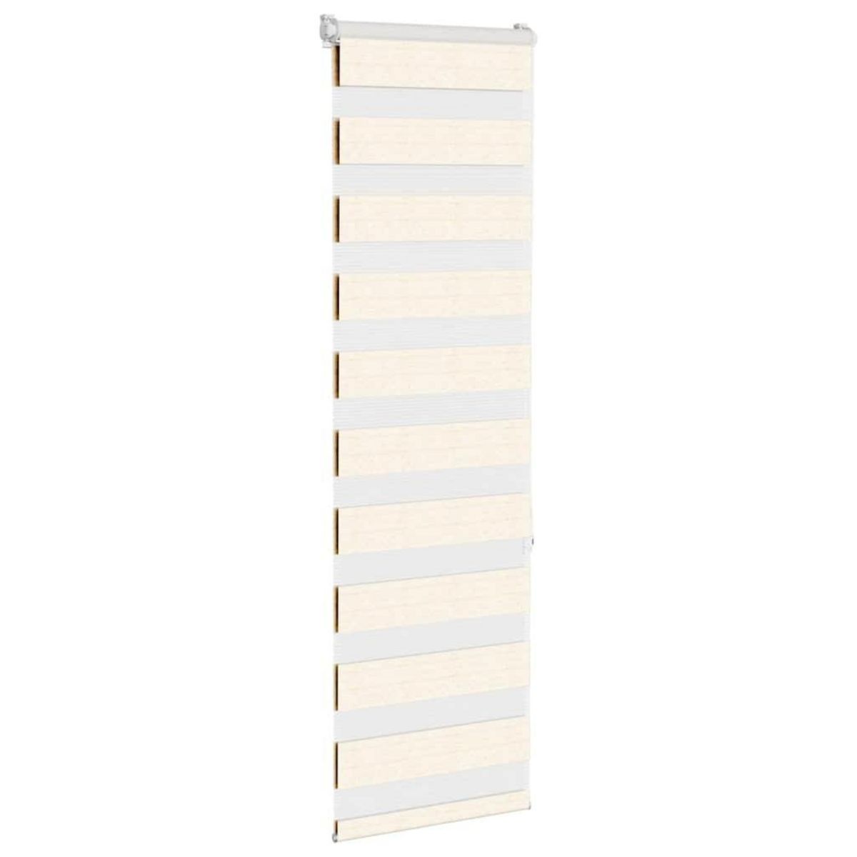 VIDAXL Store zebre beige marbre largeur du tissu 40,9 cm polyester