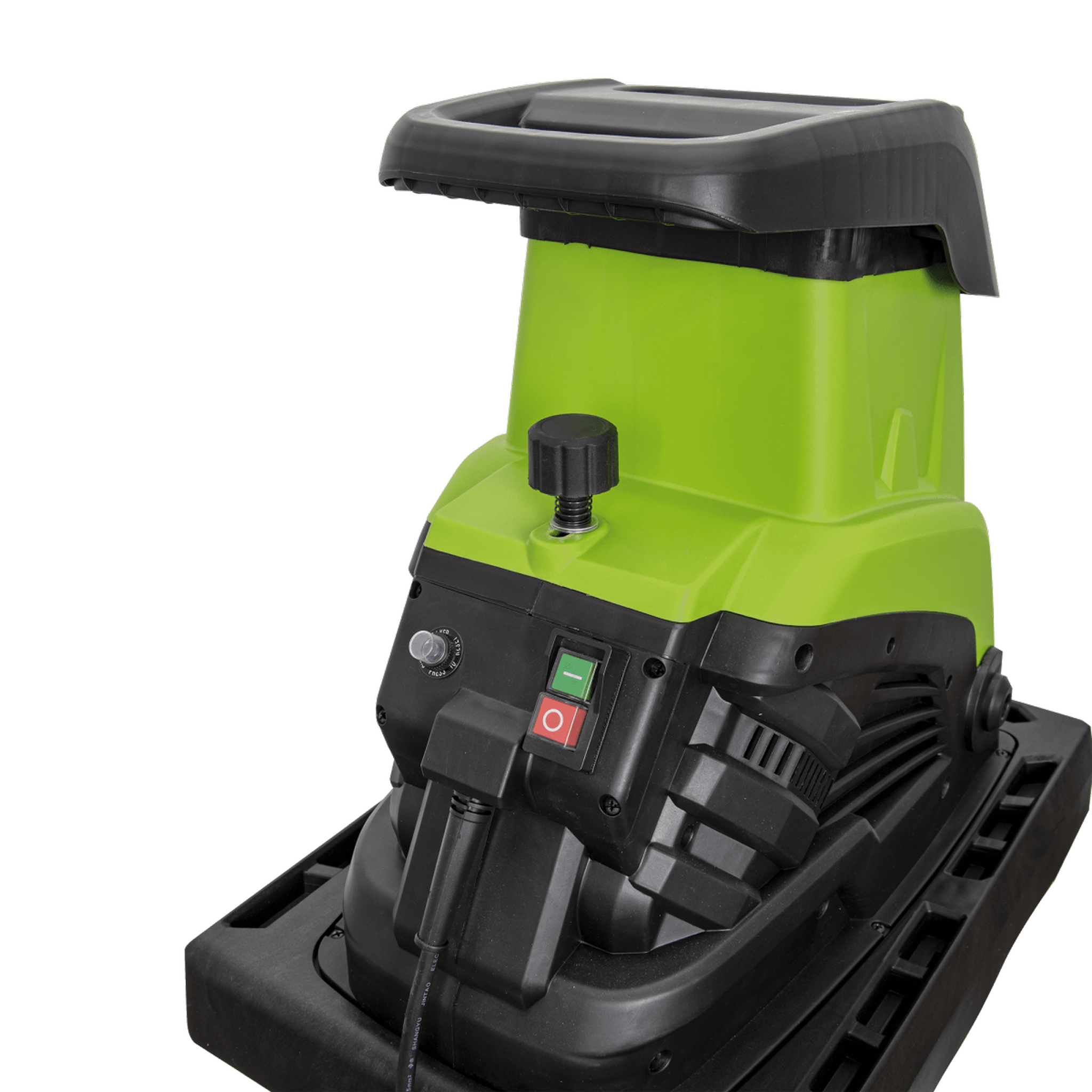 Voir la diapositive 4 : VITO Broyeur de végétaux 2500w bac 45l coupe branches 45mm elagage jardinage taillage vito