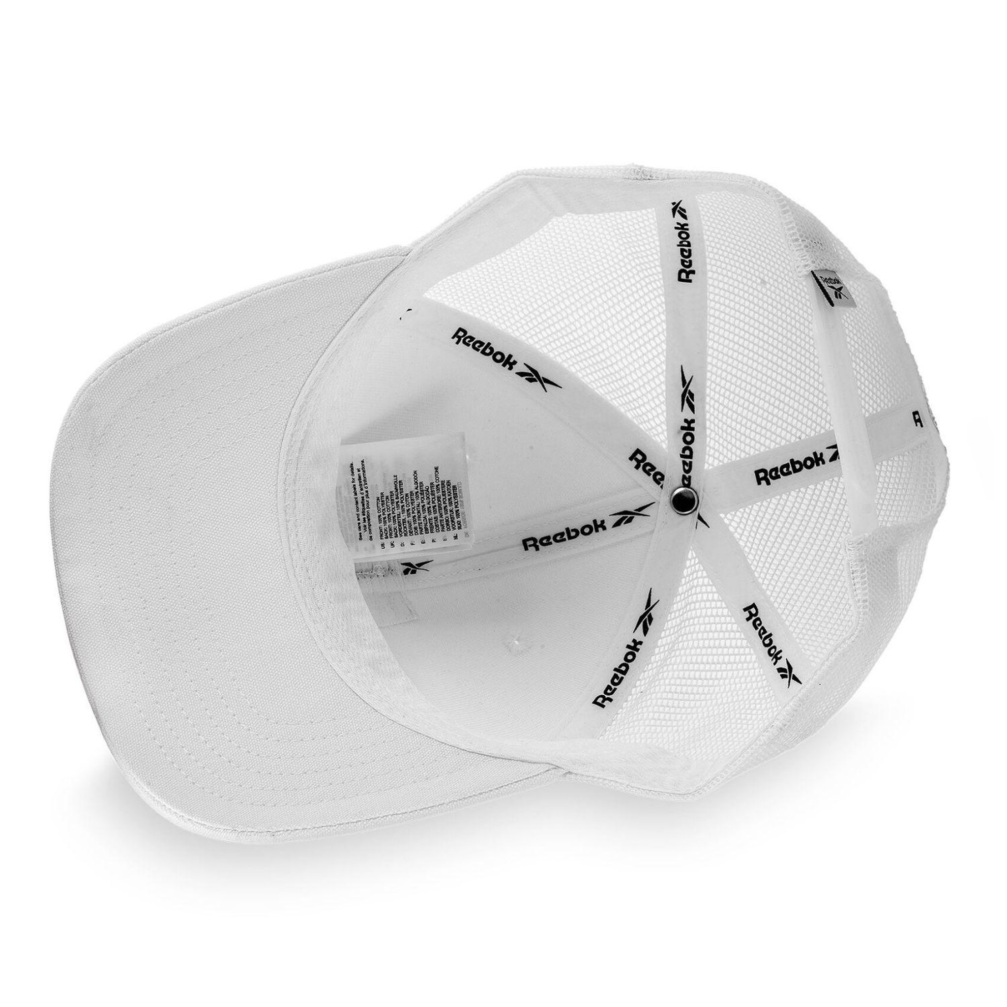 Voir la diapositive 5 : Reebok Casquette Dad cap en polyester avec print sur le côté Flow Cap