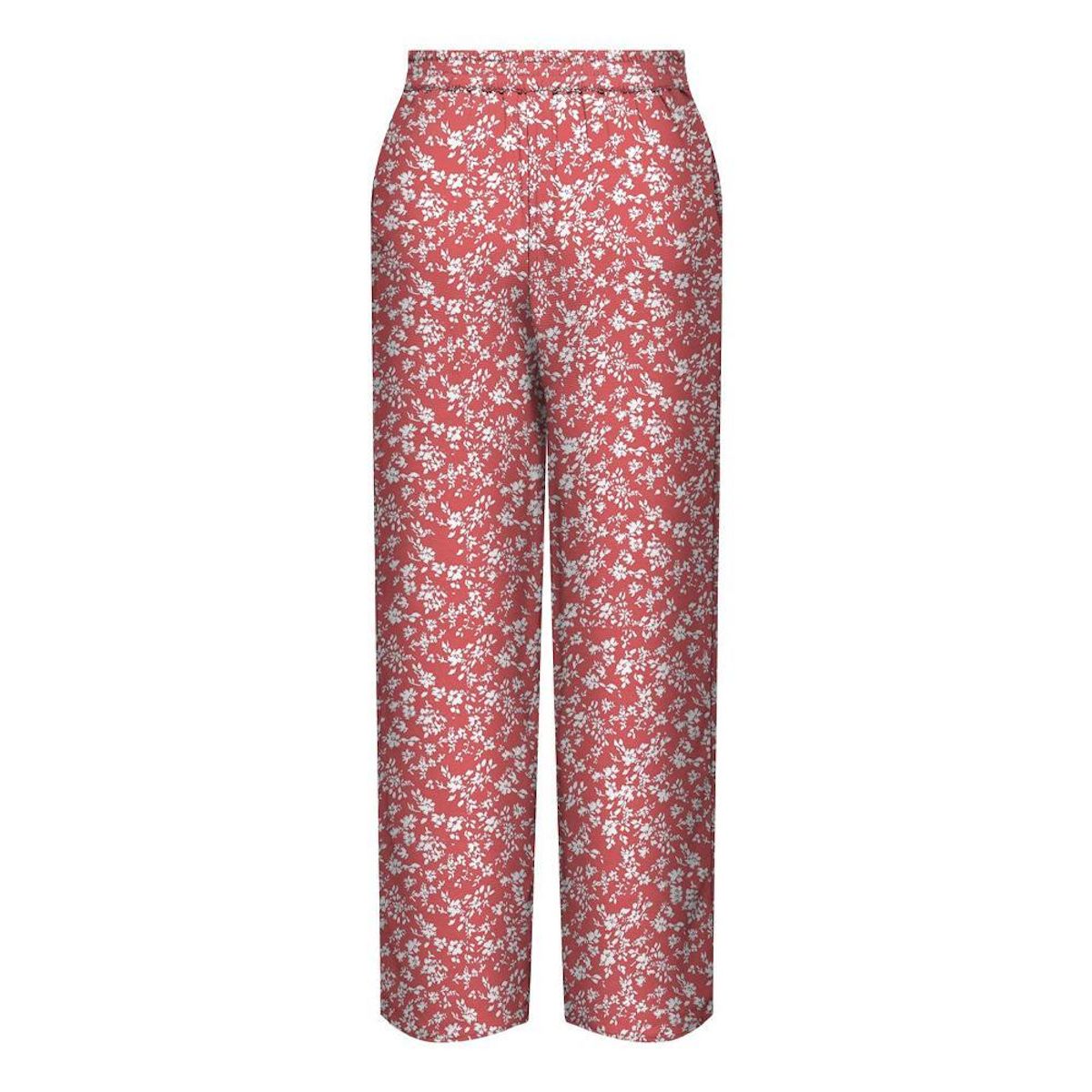 Only Pantalon /Blanc Femme Only Nova Life Palazzo